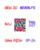 Ben Zo, BOJ & Sam Rich
