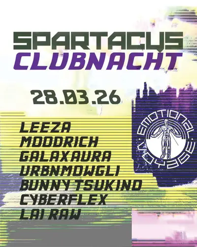Spartacus Clubnacht x Emotional Voyage - EDM event at Spartacus Potsdam in Berlin