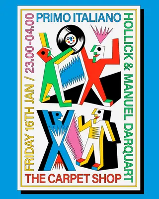 Primo Italiano with Hollick and Manuel Darquart at The Carpet Shop