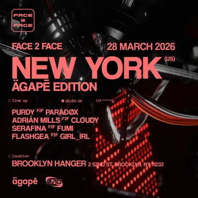 FACE 2 FACE: NEW YORK - EDM event at Brooklyn Hangar in New York