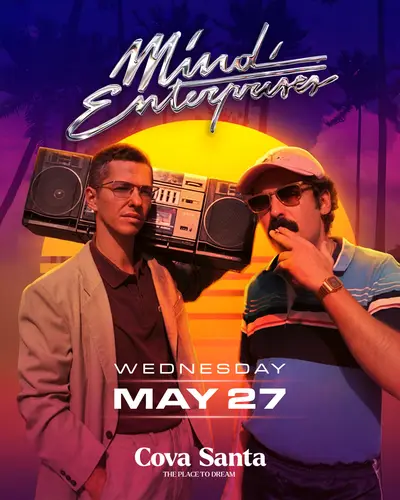 Mind Enterprises - EDM event at Cova Santa in Ibiza