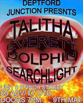 Talitha, Everett Dolphin, Searchlight at Deptford Junction