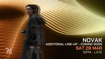 77: Novak 77: Novak - EDM event at 77 in London