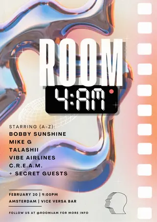 Room 4AM at TBA - Vice Versa Bar