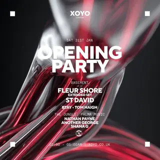 XOYO Opening Party with Fleur Shore [FINAL 100 TICKETS] at XOYO