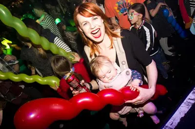 Big Fish Little Fish Family Rave Hackney - EDM event at Night Tales Terrace in London