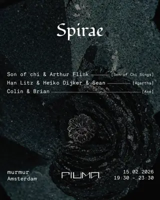 Piuma with Son of Chi & Arthur Flink, Han Litz & Heiko Dijker at murmur Piuma with Son of Chi & Arthur Flink, Han Litz & Heiko Dijker at murmur