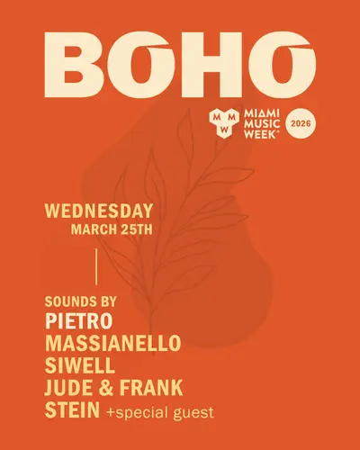 MMW 2026 - WEDNESDAY at BOHO - EDM event at Boho House Miami in Miami