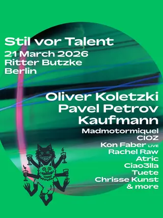 Stil vor Talent at Ritter Butzke