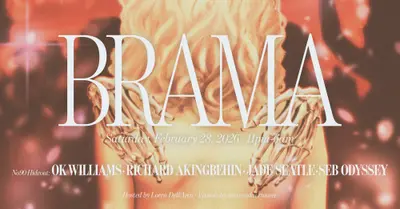 Brama 004: OK Williams, Richard Akingbehin, Jade Seatle, Seb Odyssey - EDM event at NUMBER 90 LONDON in London