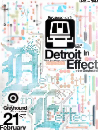 The Cause presents: Detroit In Effect (The Journey Ride) | All Night Long at The Greyhound