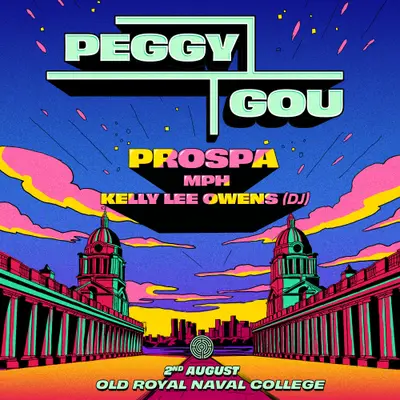 Peggy Gou on the Thames - EDM event at Old Royal Naval College in London