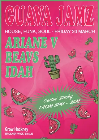 Guava Jamz at Grow London 2026 | Lineup & Event Details - EDM news article