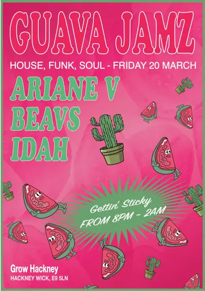 Guava Jamz at Grow - EDM event at Grow in London
