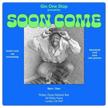 Soon Come at Ridley Road Market Bar Soon Come at Ridley Road Market Bar