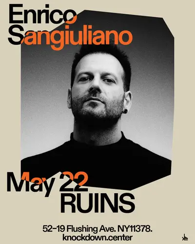 Enrico Sangiuliano - Ruins - EDM event at Knockdown Center in New York