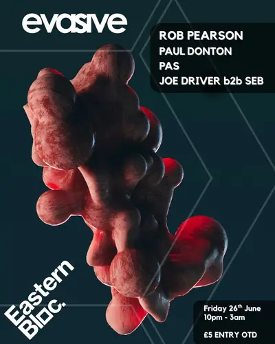 Evasive - EDM event at Eastern Bloc Records in Manchester
