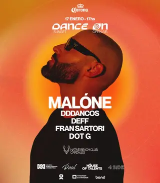MALÓNE & MORE ARTISTS [SUNSET OPEN AIR] - by DANCE ON, NATIVE BEACH CLUB at TBA - Native Beach Club, Cardales