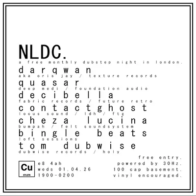 NLDC32 NLDC32 - EDM event at Cu in London