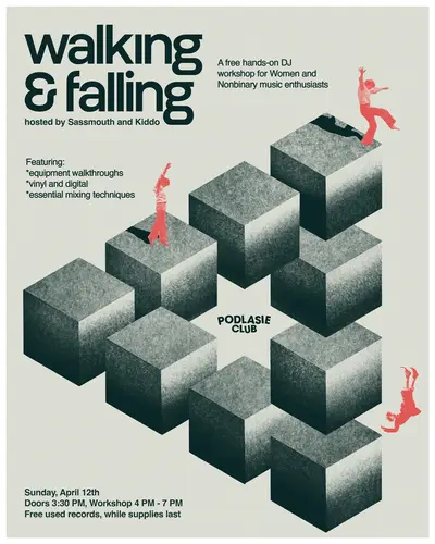 Walking and Falling DJ Workshop - EDM event at Podlasie Club in Chicago