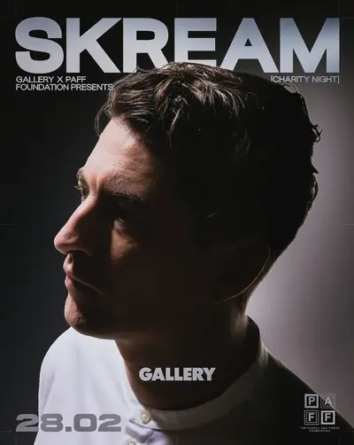 Gallery x PAFF Foundation presents: Skream [CHARITY NIGHT] - EDM event at Gallery in London