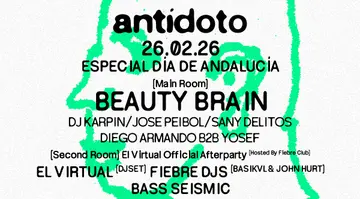 Antidoto Club: Especial Dia de Andalucia at Sala ART Antidoto Club: Especial Dia de Andalucia at Sala ART