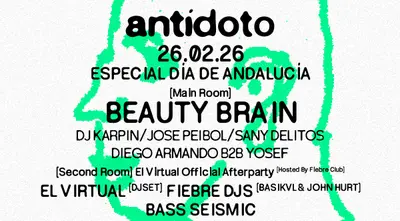 Antidoto Club: Especial Dia de Andalucia - EDM event at Sala ART in Miami
