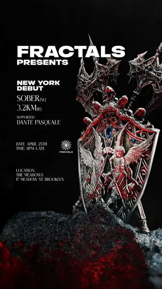 Fractals PRESENTS: SOBER + 3.2KM at The Meadows