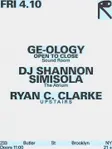 Ge-ology / DJ Shannon + Simisola / Ryan C. Clarke thumbnail