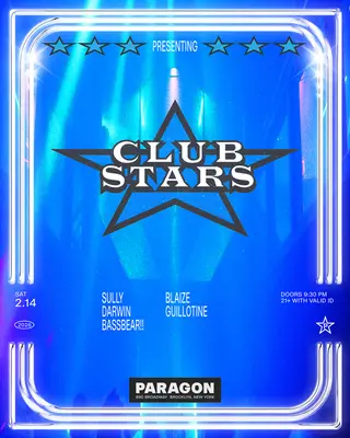 Club Stars: Sully, Darwin, BASSBEAR! + River Moon, Guillotine at Paragon