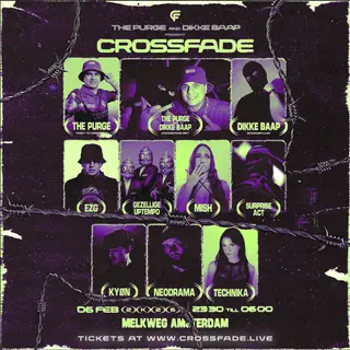 CROSSFADE by The Purge & DIKKE BAAP at Melkweg