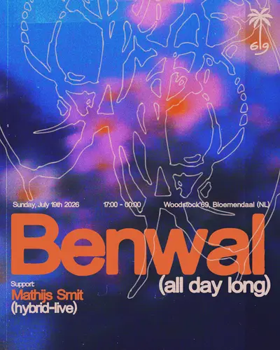 Benwal (ALL DAY LONG) - EDM event at Woodstock'69 in Amsterdam