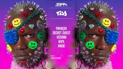 FLUID: Paraçek, SECRET GUEST, vizionn, ARPL, ANGIE - EDM event at Mia Mao in Paris