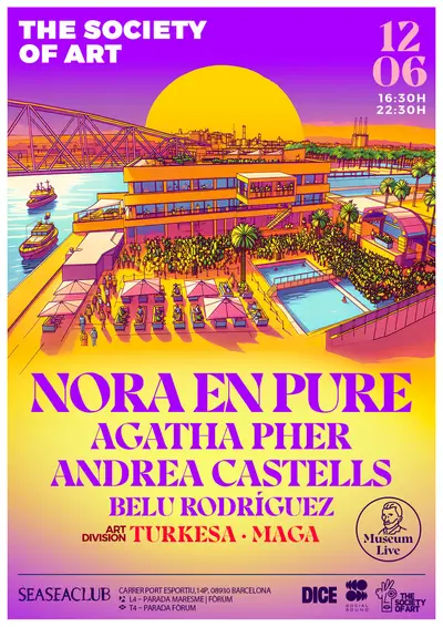 TSO: Nora En Pure ( Open Air ) - EDM event at Seaseaclub Barcelona in Barcelona