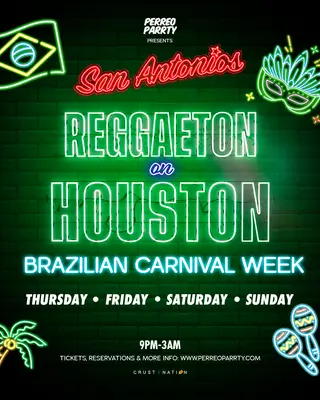 Brazilian Carnival Reggaeton on Houston - Latin & Reggaeton Party NYC at San Antonios