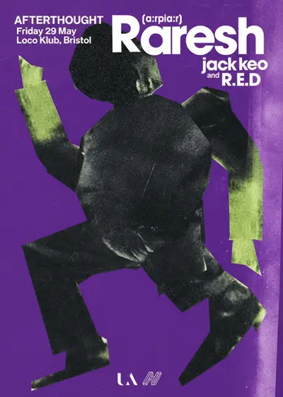 afterthought presents: Raresh - EDM event at The Loco Klub in Bristol