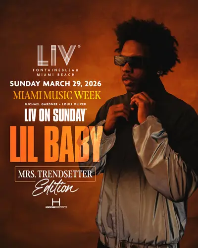 Lil Baby - EDM event at LIV Nightclub Miami in Miami