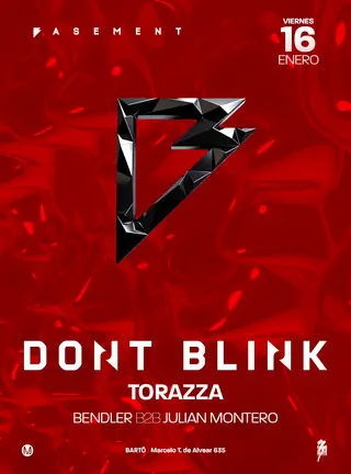 DONT BLINK & MORE ARTISTS - by BASEMENT, CORDOBA at TBA - Bartó, Cordoba DONT BLINK & MORE ARTISTS - by BASEMENT, CORDOBA at TBA - Bartó, Cordoba