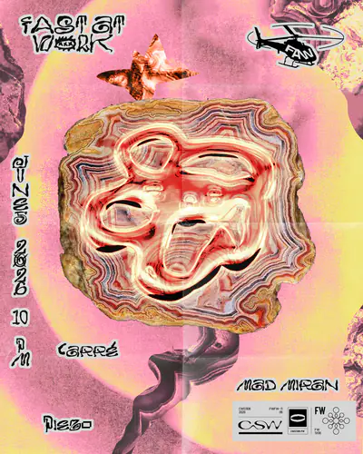 Fast At Work with mad miran, Piezo, Carré Fast At Work with mad miran, Piezo, Carré - EDM event at TBA in Los Angeles