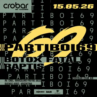 Crobar Be Techno Pres.: Partiboi60 at Crobar - Buenos Aires Crobar Be Techno Pres.: Partiboi60 at Crobar - Buenos Aires