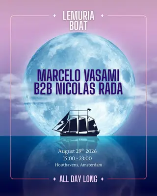 Lemuria Boat Party 2026 at TBA - De Stedenmaeght Ship - Houthavens