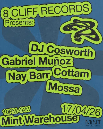 DJ Cosworth, Gabriel Muñoz, Nay Barr & Cottam DJ Cosworth, Gabriel Muñoz, Nay Barr & Cottam - EDM event at Mint Warehouse in Leeds