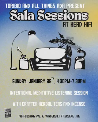 Sala Sessions w TORIBIO & All Things Ada at Head Hifi Sala Sessions w TORIBIO & All Things Ada at Head Hifi