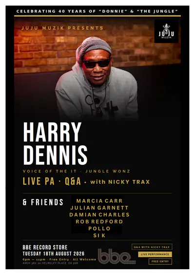 Harry Dennis & Friends - EDM event at The BBE Store in London