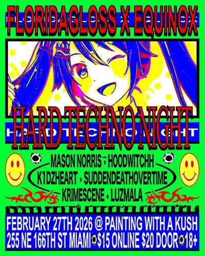 HARD TECHNO NIGHT - EDM event at TBA - 255 NE 166th St in Detroit