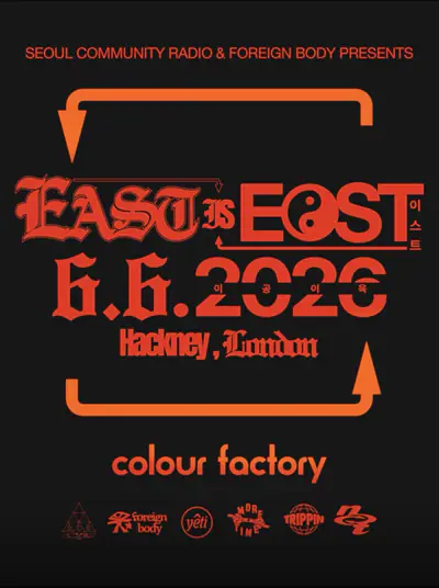 EAST IS TƧAƎ - EDM event at Colour Factory in London