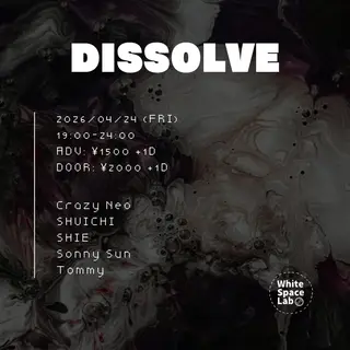Dissolve at White Space Lab Dissolve at White Space Lab