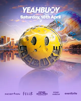 Rebūke Live on Sydney Harbour -Yeah Buoy's 10th Birthday at Inception Boat