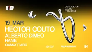 DORP presents Hector Couto at The Bassement DORP presents Hector Couto at The Bassement