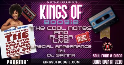 Kings Of Boogie - EDM event at Panama in Amsterdam